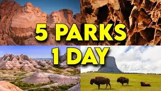 Mount Rushmore, Wind Cave, Custer, Badlands, and Devils Tower in 1 Day (REUPLOAD)