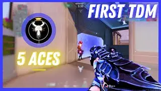First TDM Gameplay | Valorant | Yoru + Elderflame Vandal