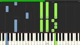 Frank Sinatra - Strangers In The Night - Piano Backing Track Tutorials - Karaoke