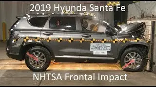 2019-2020 Hyundai Santa Fe NHTSA Frontal Impact