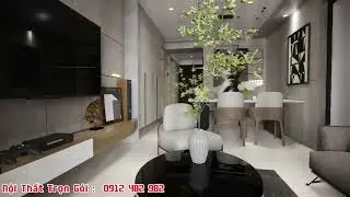 Thiết kế căn hộ Phong Cách Hiện Đại Sang Chảnh