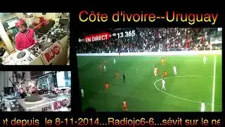 Bonsoir à tous et Belle victoire des champions ivoiriens face à l'Uruguay 2 à 1...