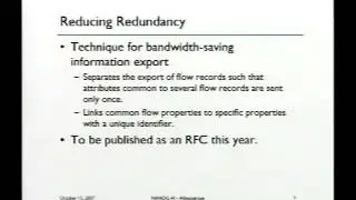From NetFlow to IPFIX: the evolution of IP flow information export