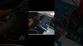 Soil moisture measurement system using PIC16F877A microcontroller. 