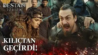 Alpagu Han, Balamir ve Çolpan'ı yaralıyor! - Destan 17. Bölüm