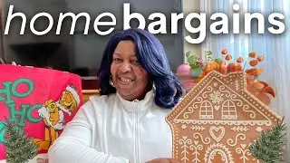 HOME BARGAINS HAUL | NEW IN CHRISTMAS 2024