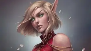Atia | Digital Painting Process