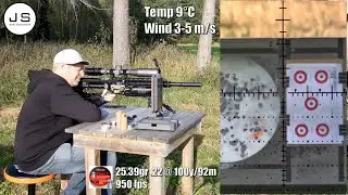TEST SIDE-CAM - JSB RD Deep 25.39gr @ 100y