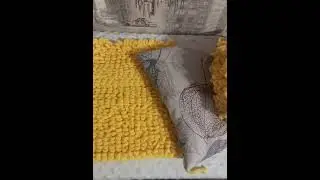 Набор из плюшевой пряжи Ализе Пуффи Файн 🔥🔥🔥 Подушка и плед  - отличное сочетание 👍👍👍
