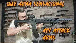💣ESPINGARDA AR12 ATY ATTACK ARMS💣
