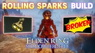 Elden Ring DLC - Rolling Sparks, Lightning Perfume Bottle BUILD, INSANE & BROKEN (NERFED 1.12.3)