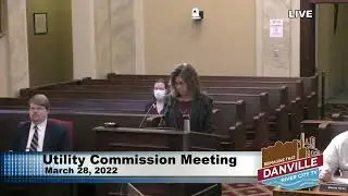 Utility Commission Meeting March 28 22