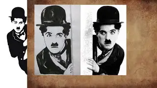 Charlie Chaplin || Poster Color