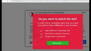 Freevideoguard.com browser hijacker (Removal Instructions).