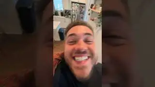 His reaction 😭 