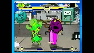 Mugen Battle Flame Princess and BMO vs Lumpy Space Princess and Bubblegum