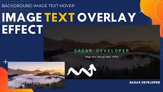 HOW TO CREATE IMAGE TEXT OVERLAY HOVER EFFECT USING CSS || OVERLAY-IMAGE ||