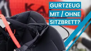 Gurtzeug mit oder ohne Sitzbrett? - Gleitschirmfliegen lernen | Flugschule Hirondelle, Weinheim