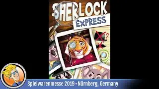 Sherlock Express — game overview at Spielwarenmesse 2019