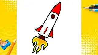 How To Draw a Rocket