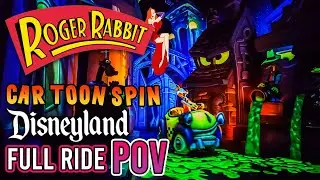 🌀 Roger Rabbit's Car Toon Spin FULL RIDE POV!