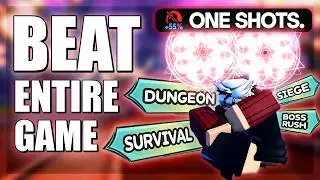 How to Beat EVERYTHING As a COMPLETE STARTER In Anime Last Stand!
