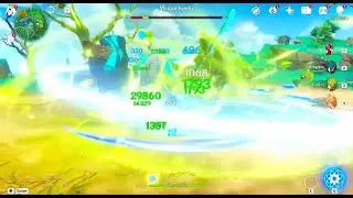 (SHOWCASE + BUILD) F2P Nilou Bloom Damage | Genshin Impact Leaks 3.0/3.1/3.2/3.3