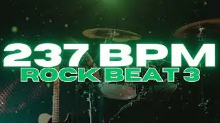 237 BPM - Rock Drum Beat - Loop 3
