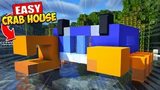 Minecraft Crab House Tutorial 🏡 Mob Vote 2023