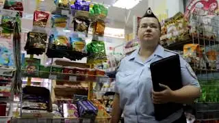 МЕНТОВСКИЙ БЕСПРЕДЕЛ в магазине!