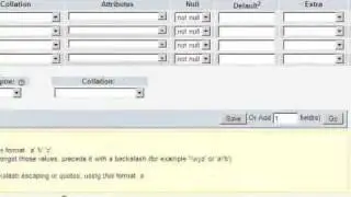 2. Creating a table in phpMyAdmin