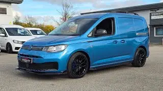 vw caddy pro mk5 Costa azul blue 💙 modified