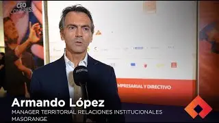 🔶 Armando López, manager territorial de relaciones institucionales de MASORANGE