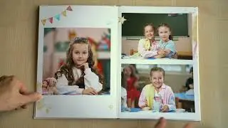 Выпускной фотоальбом. Детский сад. Зайцы.