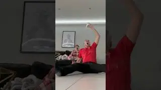 Trying my football shirt in front of my Wife! 🤣 