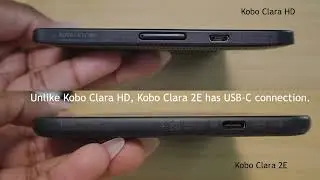 What is the difference between Kobo Clara 2E and Kobo Clara HD?
