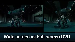 Die hard 4.0 Fullscreen DVD (1.33:1) vs widescreen (2.35:1) car vs helicopter (Thai dub)