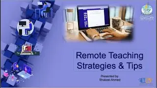 Remote Teaching Strategies & Tips | JU Trainings 2021 | eLearning Trainer | ELT