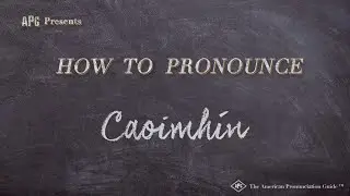 How to Pronounce Caoimhín (Real Life Examples!)