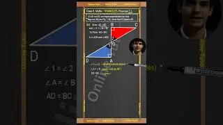 Q3 Ex 7.1, class 9 Math, triangles.