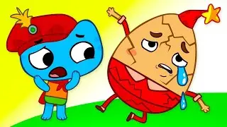 Canción de Humpty Dumpty | Vídeos para niños | Kit and Kate - Nursery Rhymes Spanish