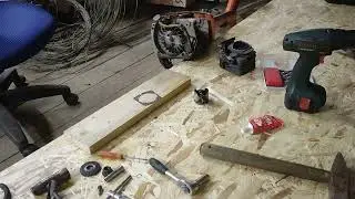 Сборка husqvarna 343R, нашел выход из положения.