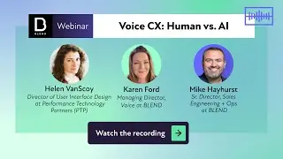 AI Voice Over Services: Human vs. AI Comparison | Voice CX Webinar