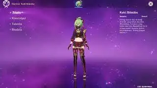 Genshin Impact - Kuki Shinobu Idle Animation