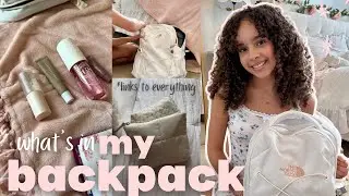 what's in my backpack 2024 | *school essentials* with links 🤍