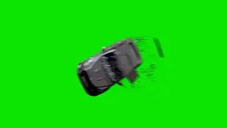 Black Car Crash _ Accident - 03 Green Screen  17  ||  4K  - Google Drive Link