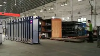 China Pavilion style aluminum alloy sliding gate.(remote control system)