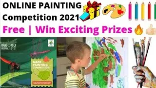 Online Drawing Competition 2021 Free Entry October, Painting Competition, Win Special Prizes 