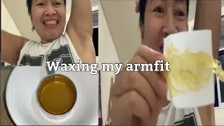 WAXING MY ARMPIT USING EPILIN 99 only! #wax