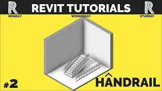 Railings in Revit Part#2 (FULL TUTORIAL)